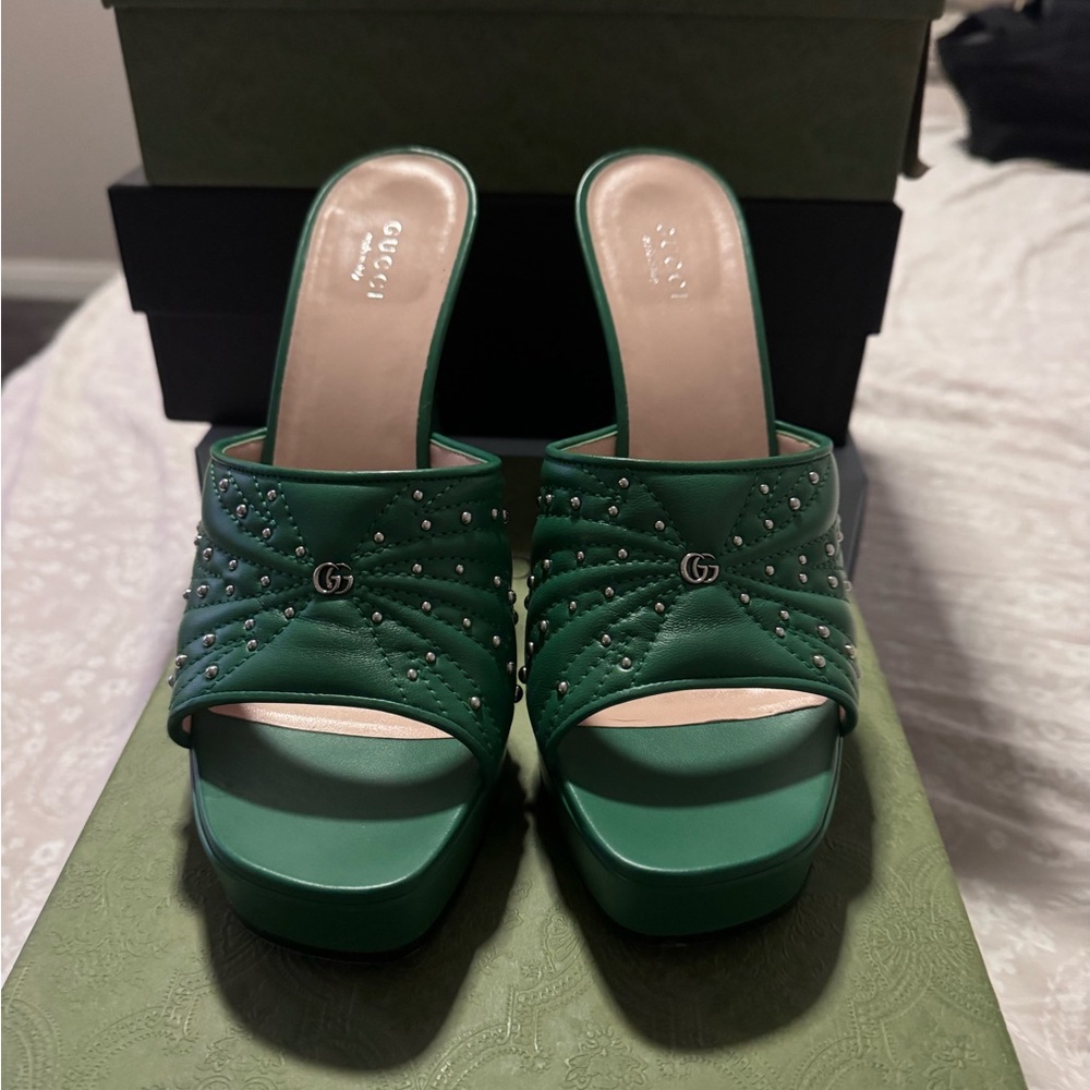 Gucci heel sandals
